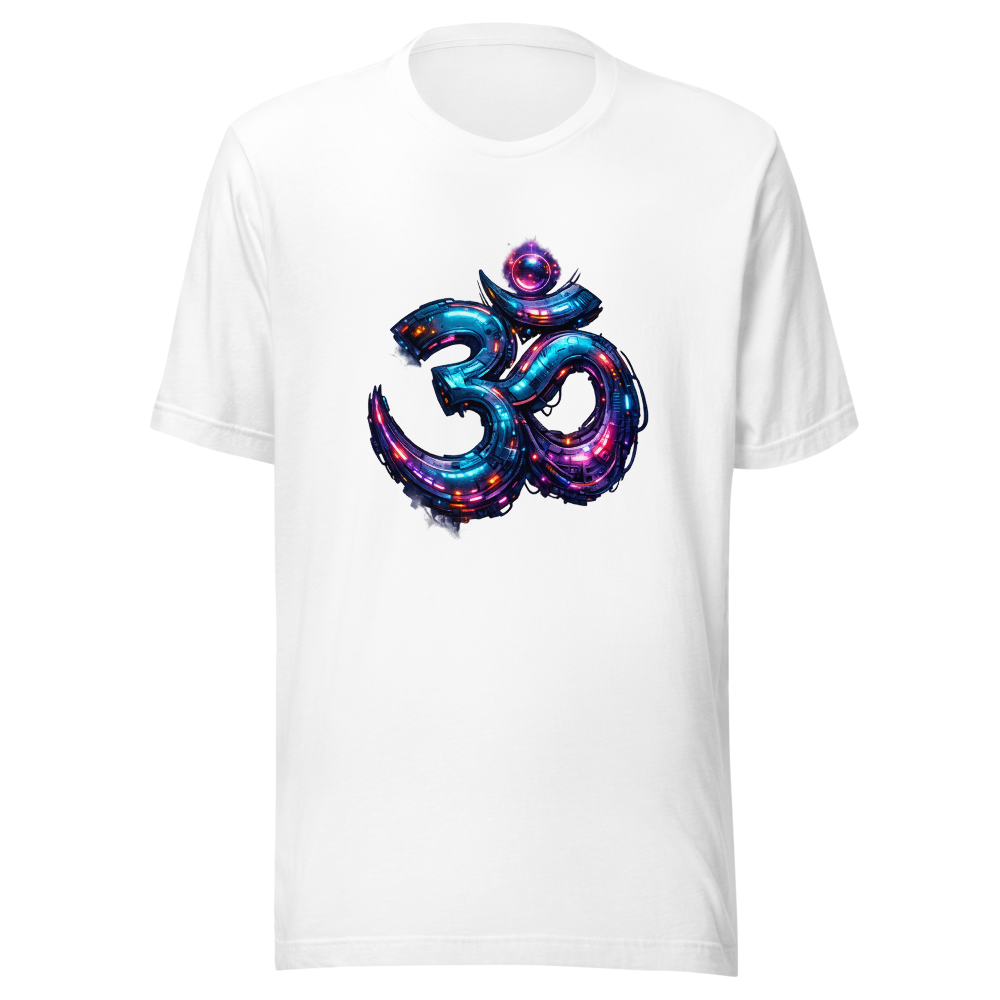 Ohm Symbol Cyberpunk Style